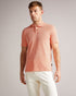 DELVIN-Tops-Dive into DELVIN. This essential polo shirt covers all the bases with a flattering fit, collar, and short sleeves. Paired with jeans and trainers, this top is perfect for spontaneous visits to the farmer's market or can be dressed up with tailored trousers and boots for a smart-casual look. By choosing Ted Baker cotton products, you're supporting our investment in the Better Cotton Initiative's mission. This product is sourced via a system of mass balance and therefore may not contain better cot